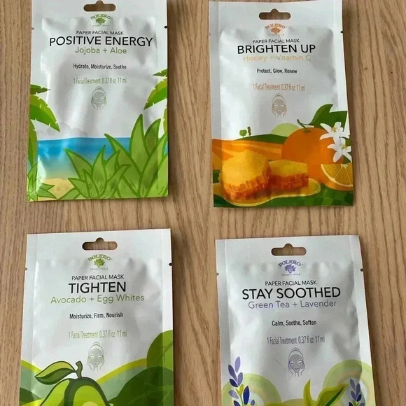 🆕Bolero Bundle Paper Face Masks 🆕 - Picture 1 of 5